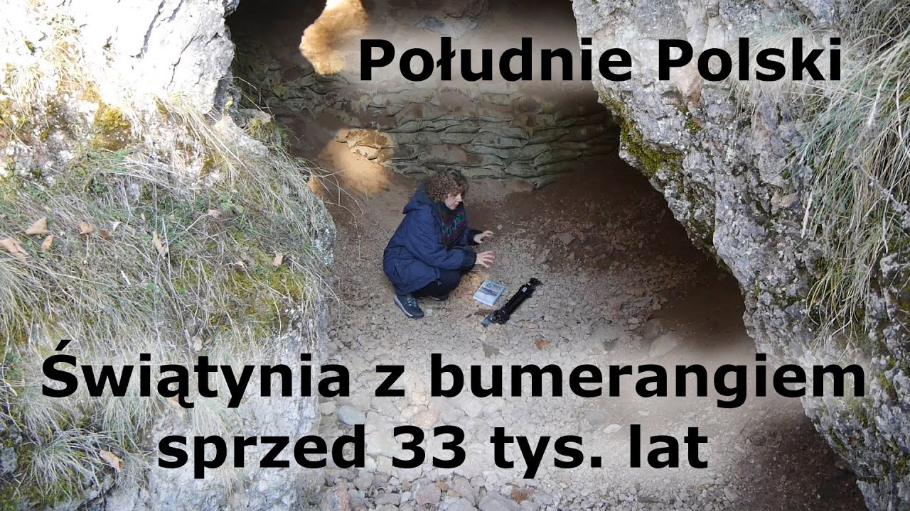 Świątynia z paleolitu na Podkarpaciu. To tu znaleziono bumerang. Film uzupełniający.