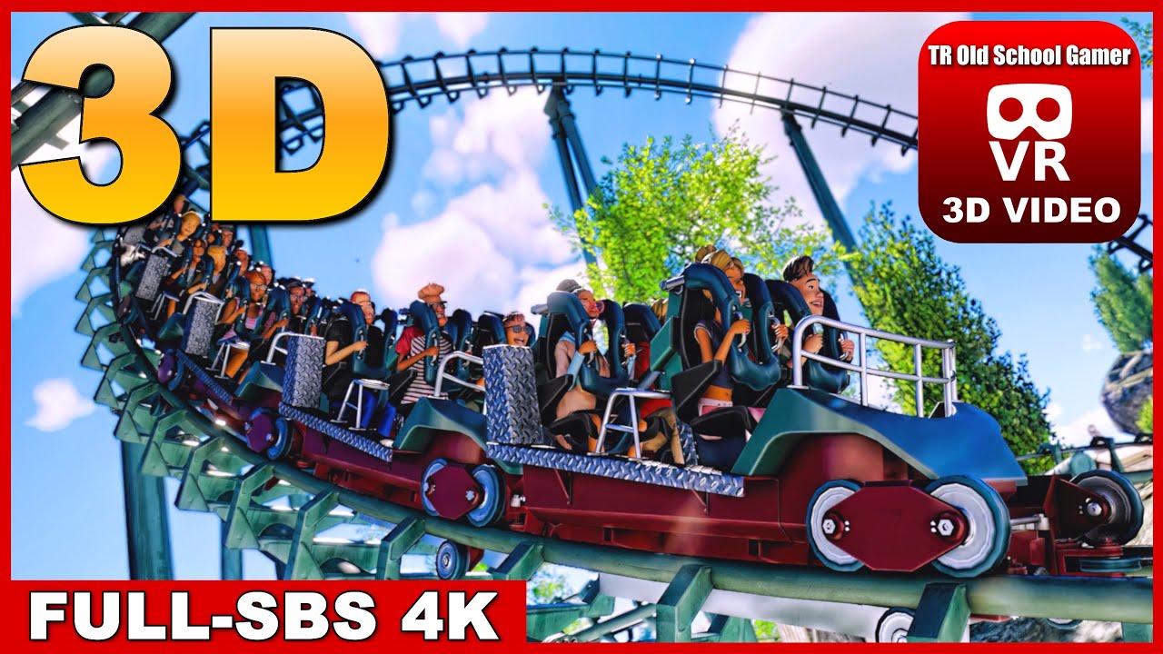 PLANET COASTER 2 в 3D 🎢 Постарайтесь не укачаться! [YouTube VR]
