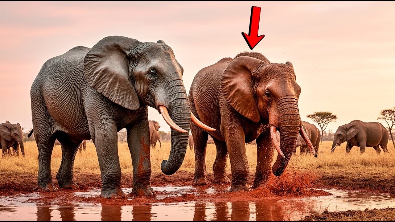 Elephant’s Clay‑Bath Truce See How She Brokered Peace Between Rival Herds!