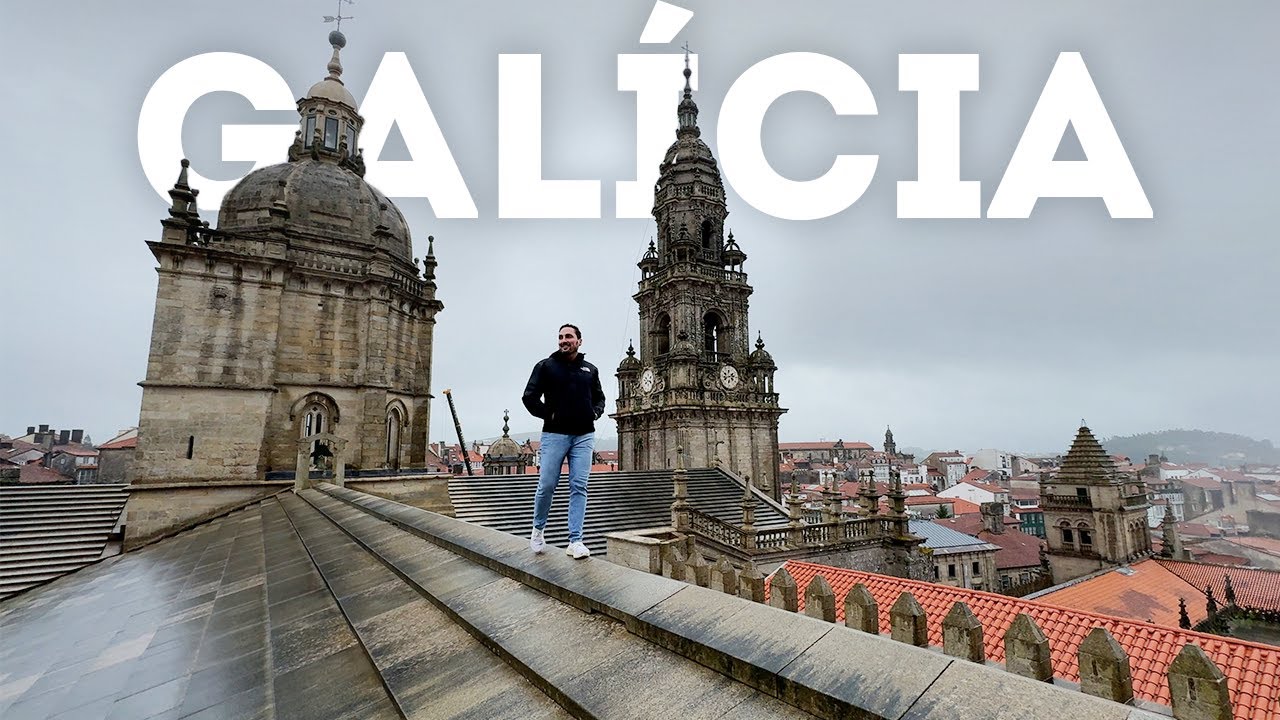 Como é e onde Fica o Caminho de Santiago de Compostela na Galícia? O Que Fazer e Comer na Espanha?🇪🇸