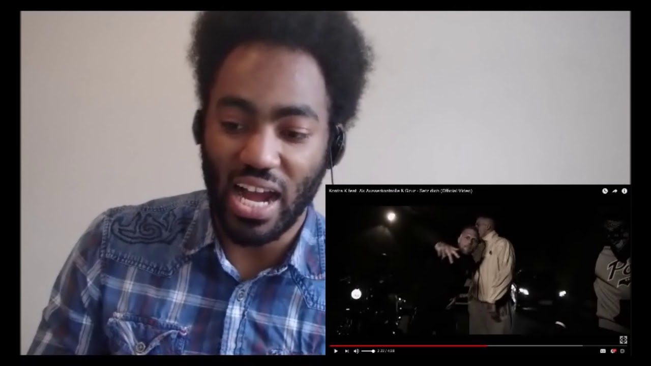 Kontra K feat. Ak Ausserkontrolle & Gzuz - Setz dich (Official Video) (REACTION)