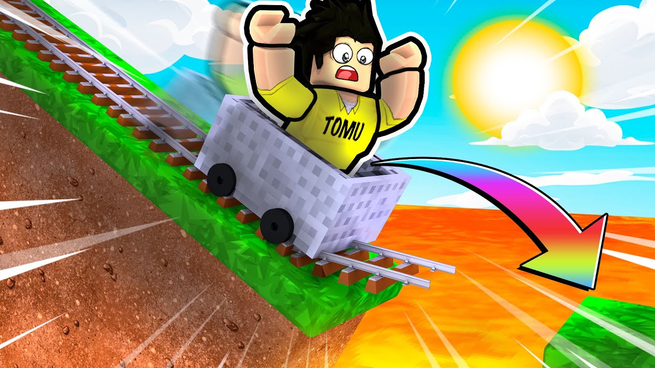 BYGGER EN TROLLBANA i ROBLOX?! (berg- och dalbana LIVSFARLIG)