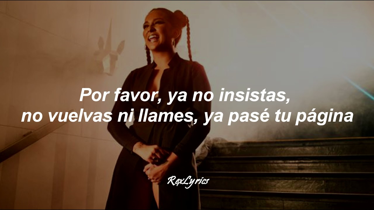 Daniela Darcourt - Te Equivocaste Conmigo (Letra/Lyrics)