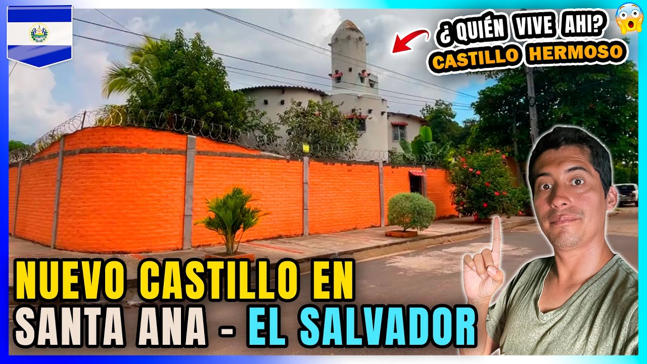 🏰NUEVO CASTILLO en Santa Ana El Salvador  ¿Lo conocías?