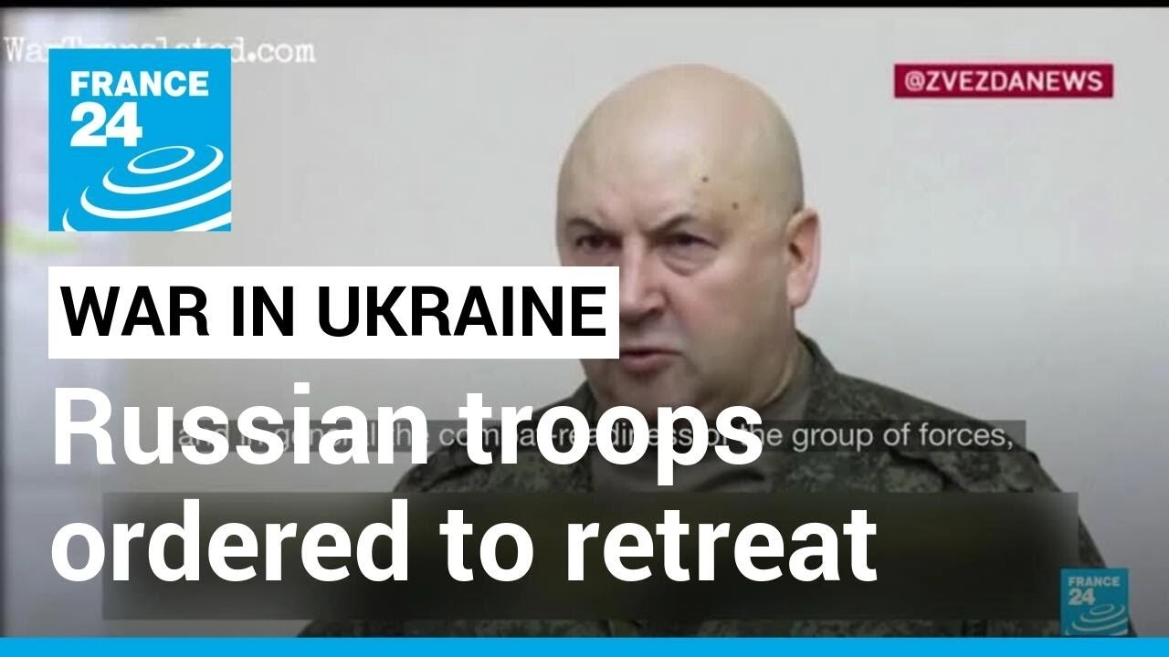 Russia orders troops retreat from Kherson &bull; FRANCE 24 English