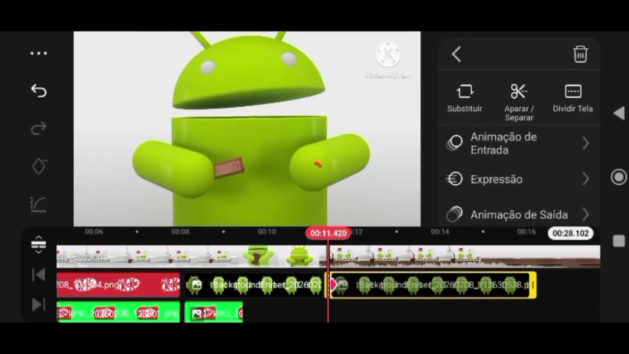 Android KitKat Logo Remake KineMaster Speedrun Be Like x40 Speed @JJPBR2026 