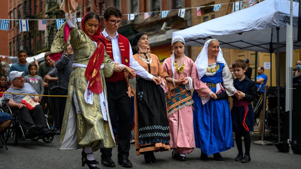 NYC Greek Jewish Festival 2022 - Greek American Folklore Society