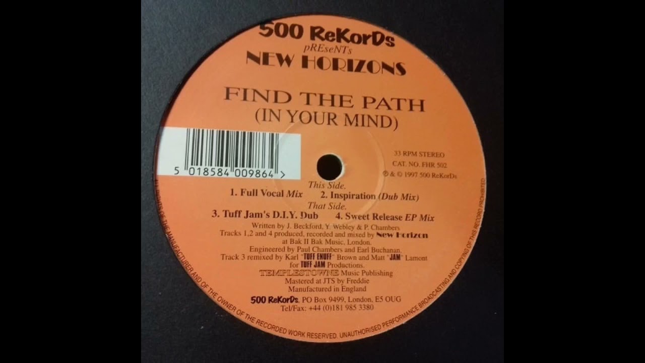New Horizons - Find the Path (in your mind) Full vocal mix