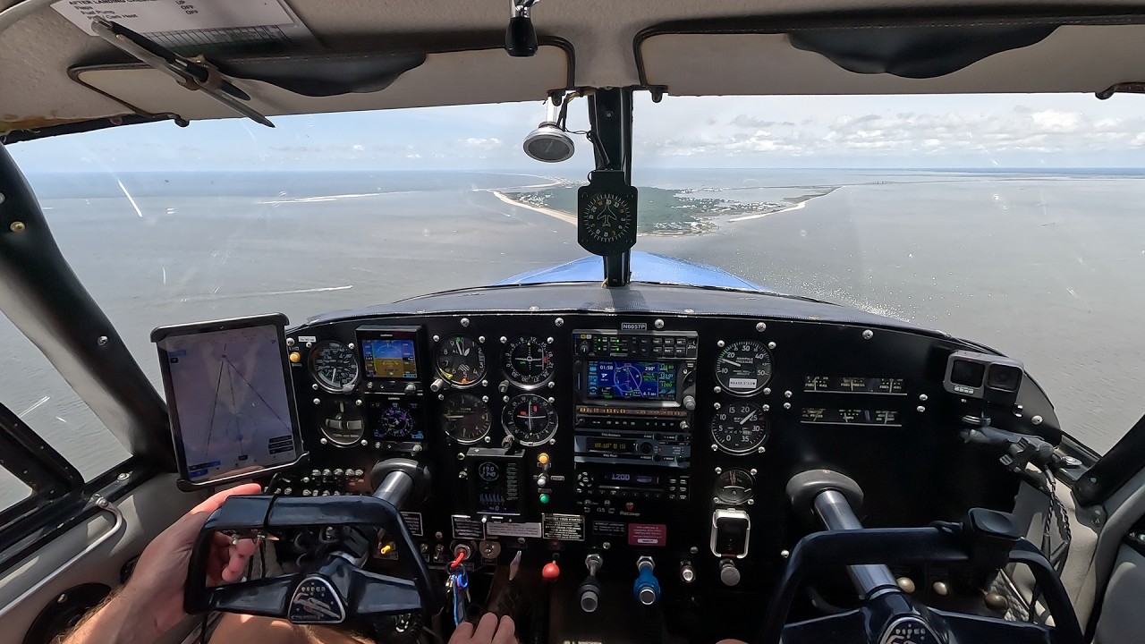 Memorial Day Beach Hop to Dauphin Island | Scenic Comanche Flight from Pensacola w/ the Pax Princess