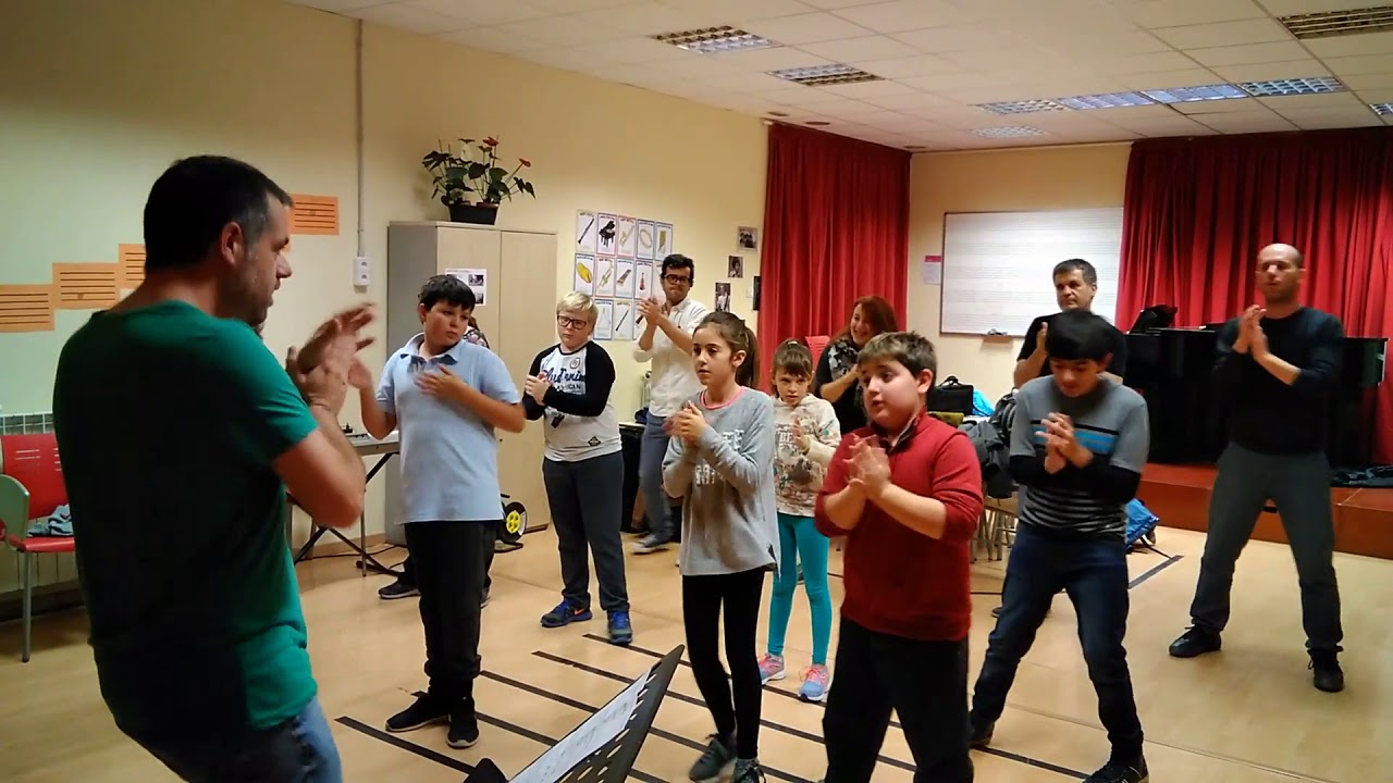 Taller de percussió corporal EMMA (Alcover)