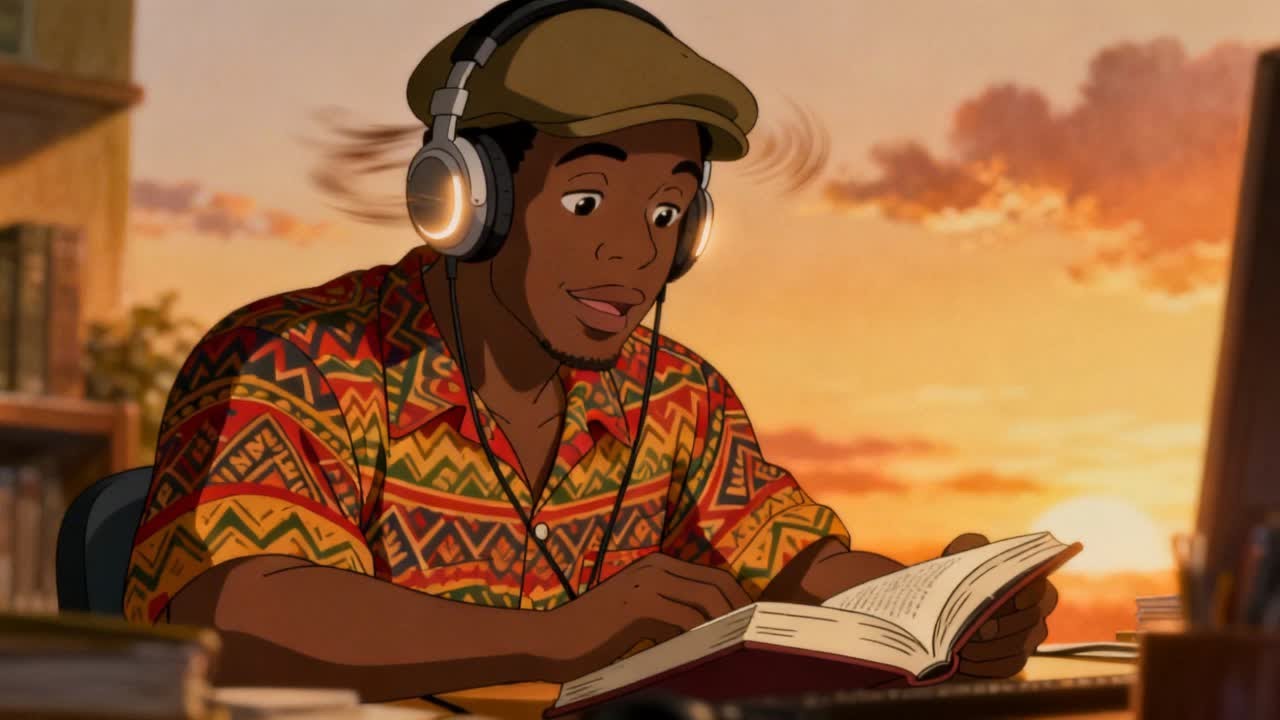 Mélange de Kora, Jazz Ivoirien, et Balafon lo-fi.