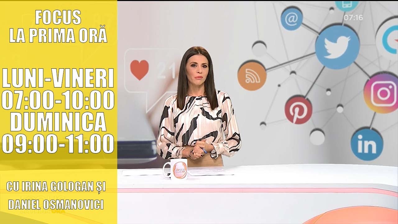 FOCUS LA PRIMA ORĂ 8 NOIEMBRIE 2021