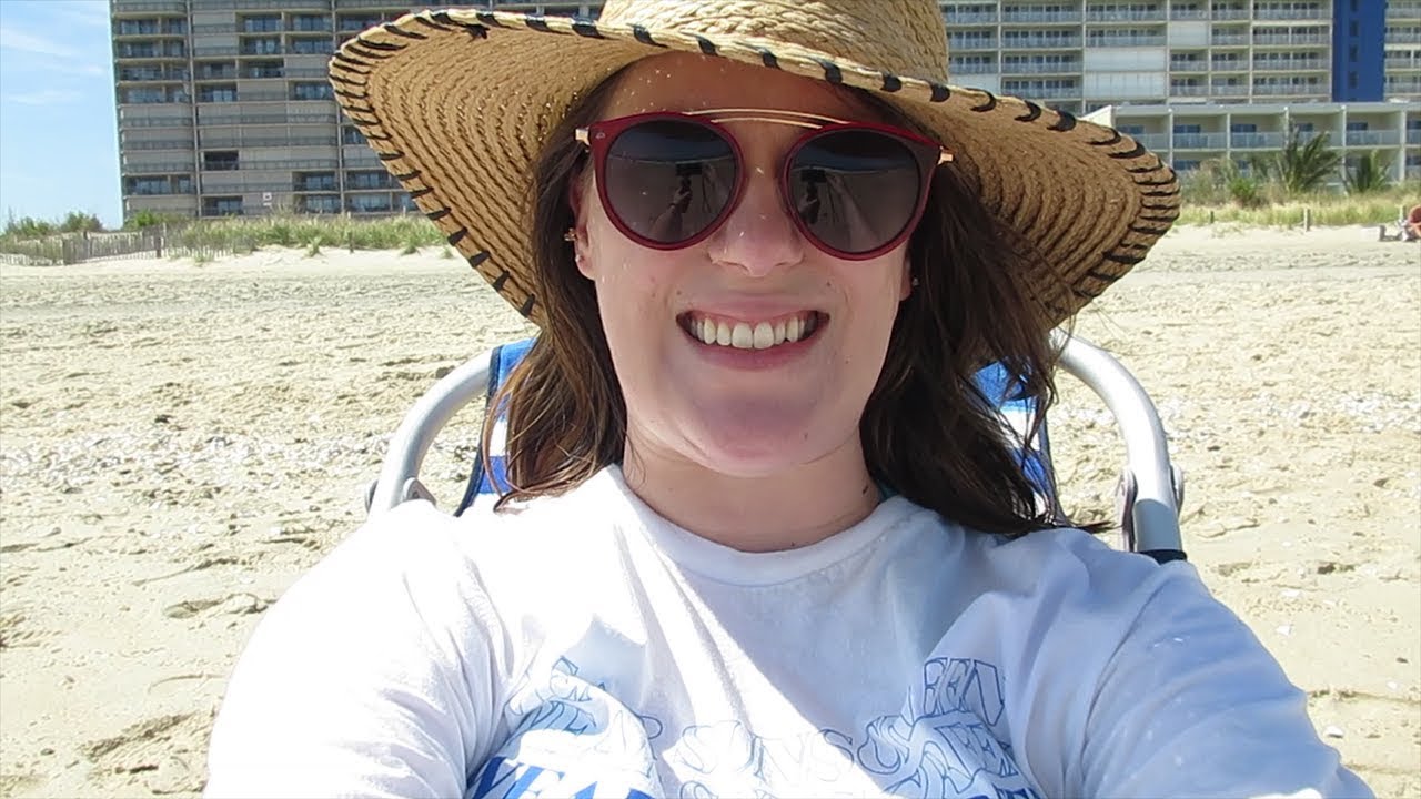 OCMD Vacation Vlog 🏖 DAY 2: Seacrets, Beach, Boardwalk Bike Ride