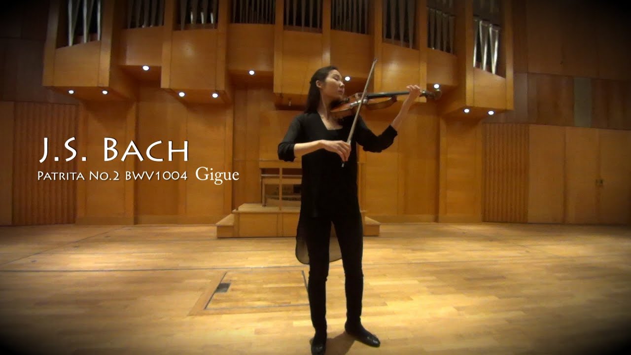 Bach Partita 2 Gigue
