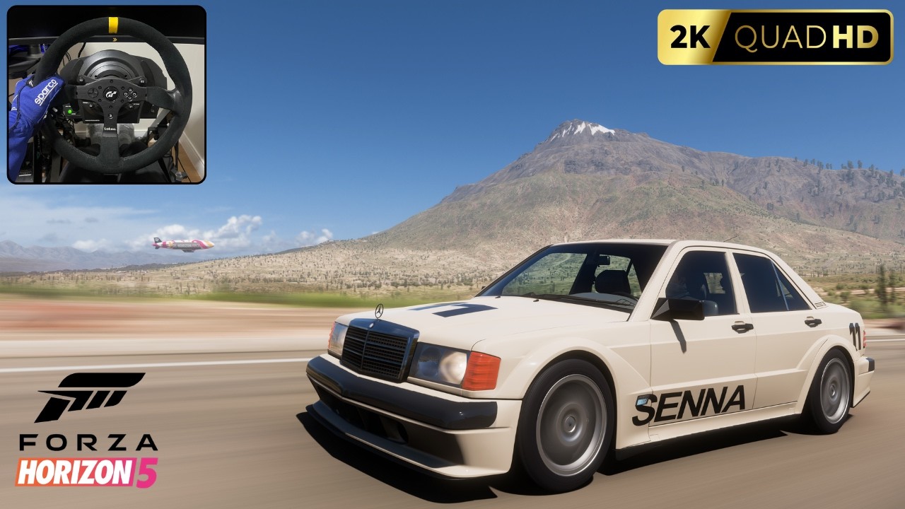 Mercedes-Benz 190E - FH5 | T300RS & TH8A (190E DO SENNA? ESSA NÃO PERDOA ERROS!)