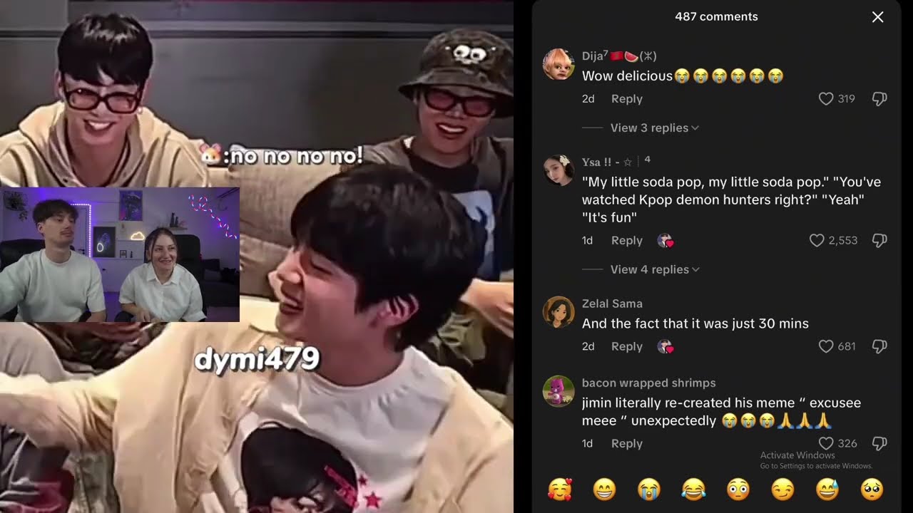 Подборки BTS TikTok V39 ЧАСТЬ 1 | РЕАКЦИЯ