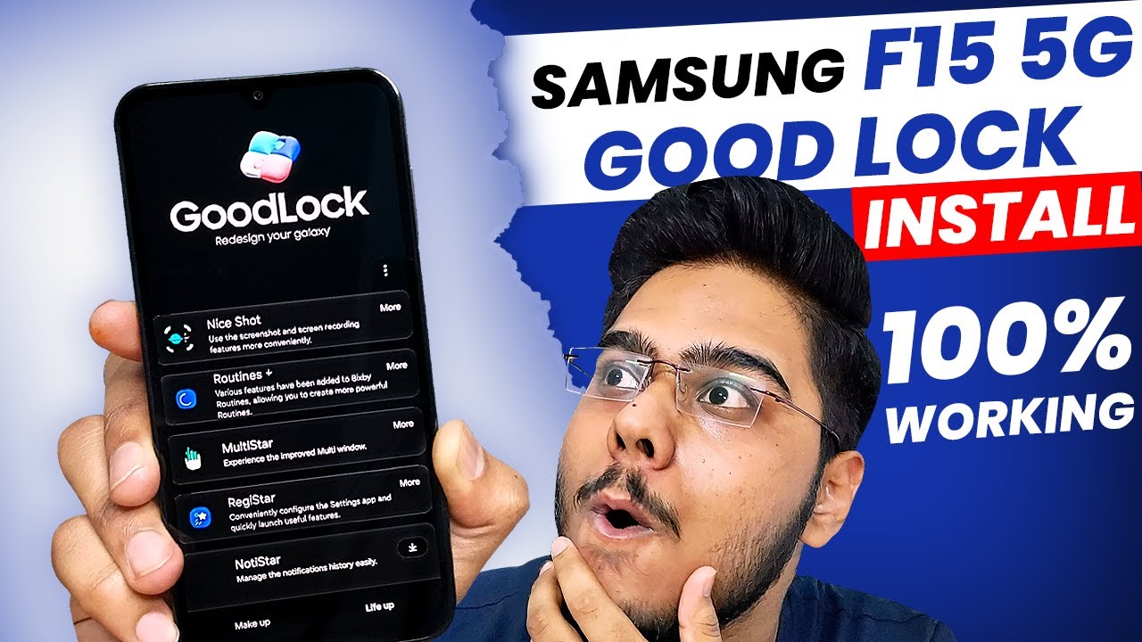Samsung F15 5G Good Lock Support|One UI 6.1, Amazing Features, 100% Working