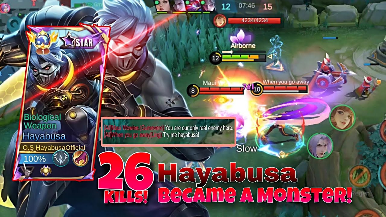 My haya's became a Monster!