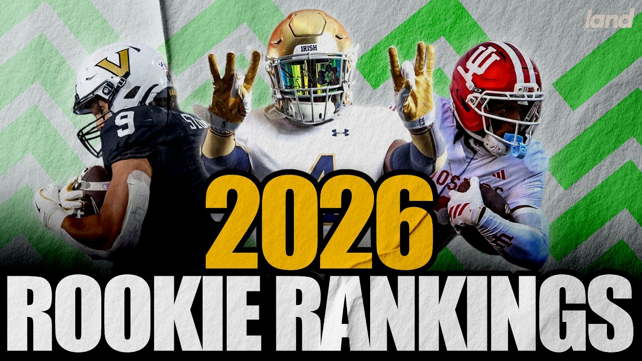 NEW 2026 Dynasty Rookie Rankings & Tiers (Post-Combine)