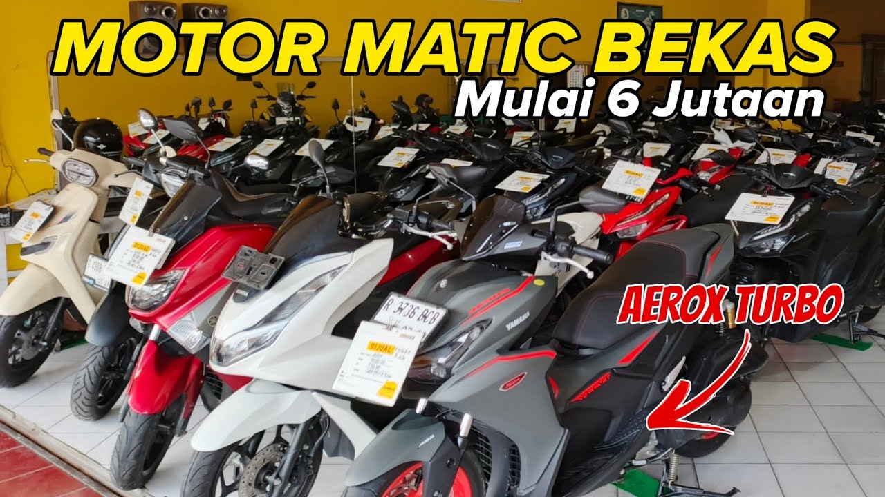 UPDATE STOK MOTOR MATIC BEKAS | Timbul Motor Gombong Kebumen