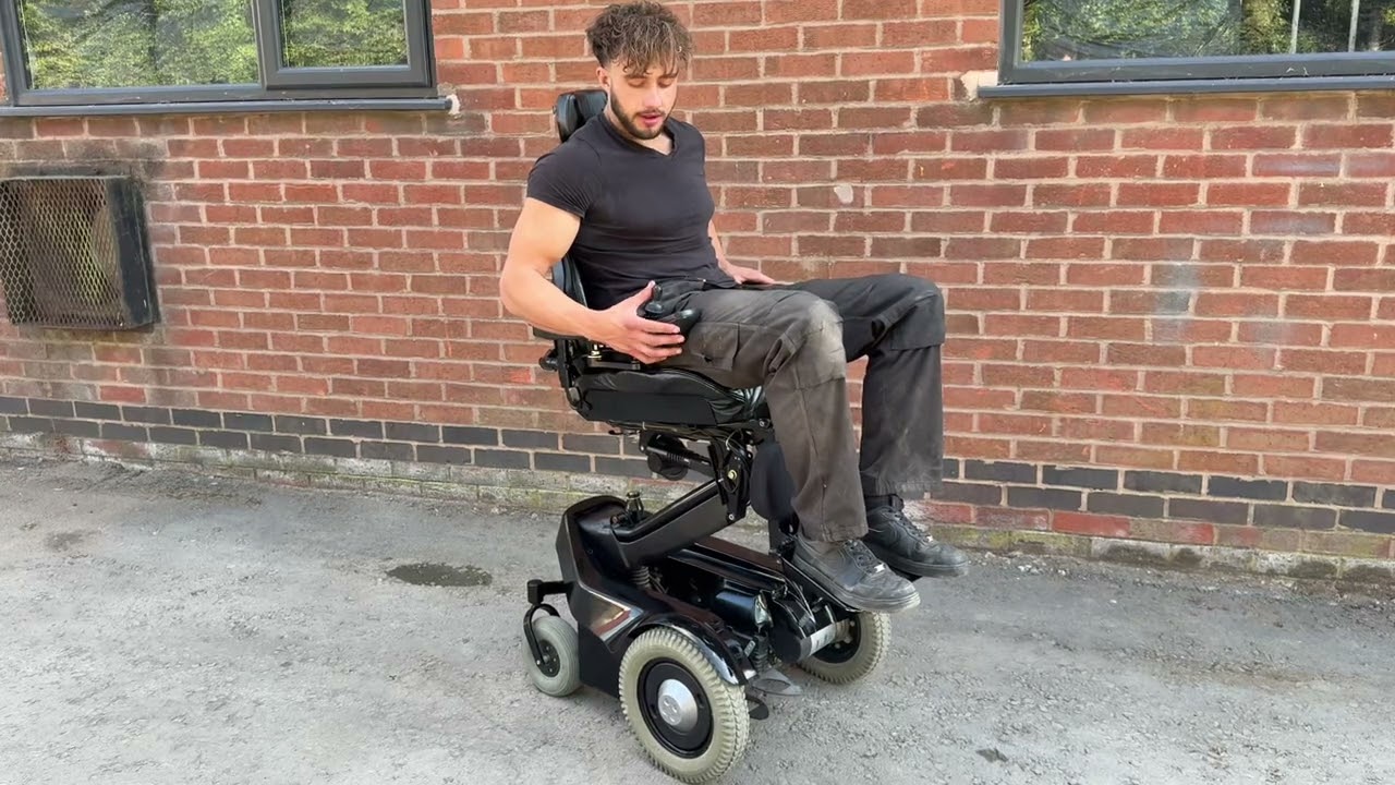 Balder Finesse Electric Wheelchair Demonstration Rising Wheelchair For Sale MobilityX