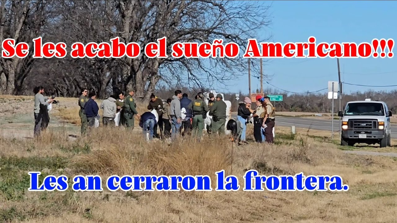 El CRUZE ILEGAL a ESTADOS UNIDOS a llegado a su FIN en Eagle Pass TX!