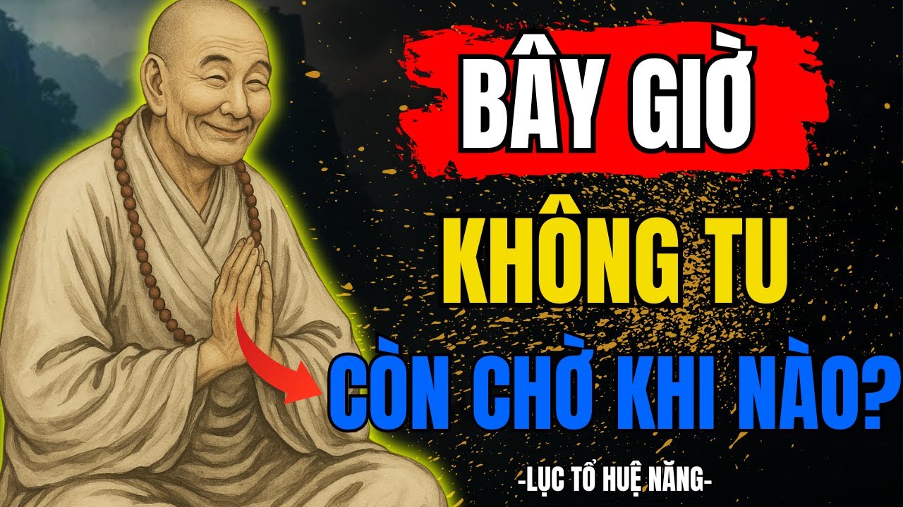 LỤC TỔ HUỆ NĂNG : Bạn đã lỡ bỏ qua bao nhiêu cơ hội TU TẬP trong ngày hôm nay?