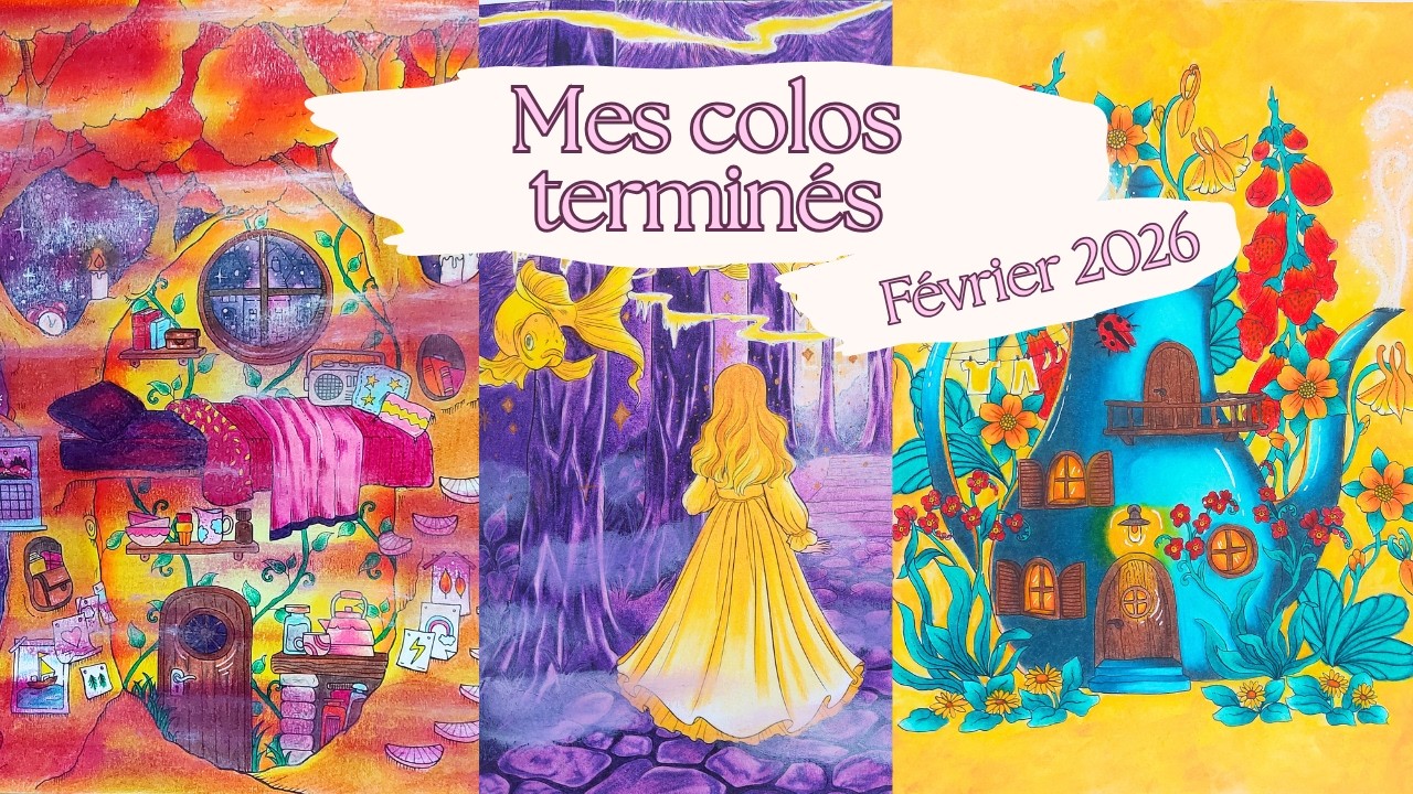 Tous mes colos terminés en Février !