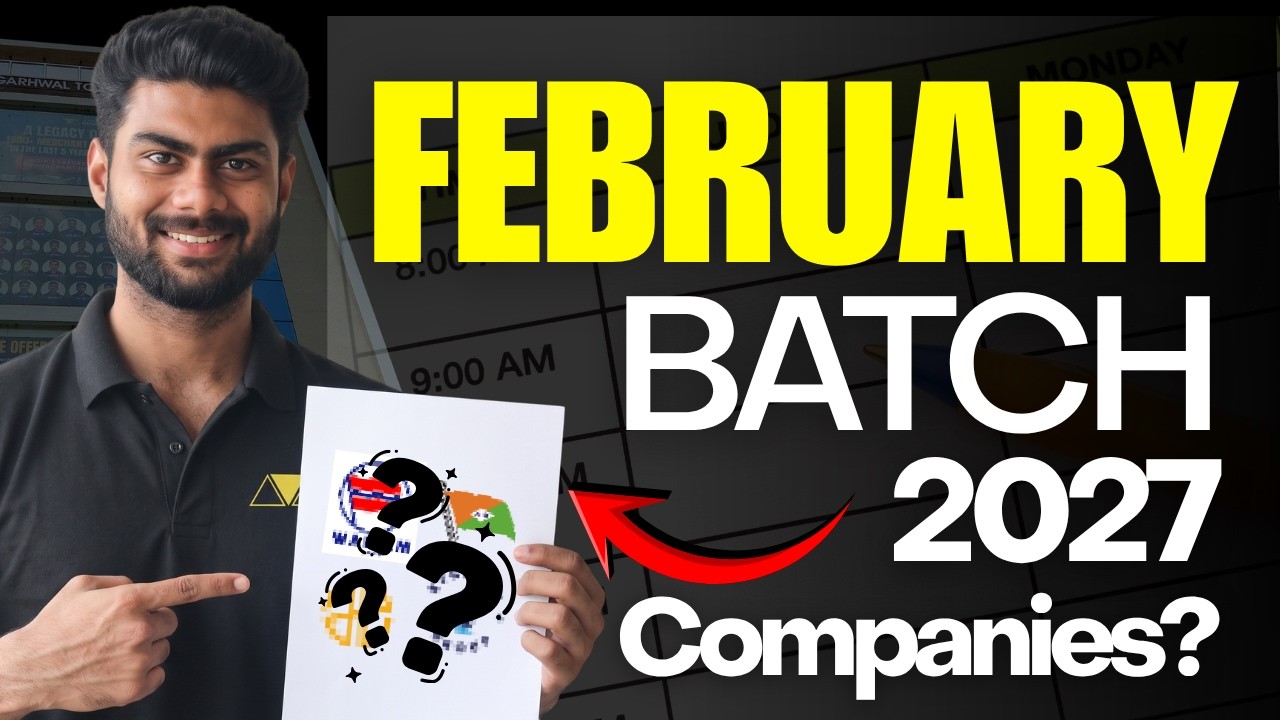 Is Feb Batch 2027 Even Worth It What Companies Can You Expect?