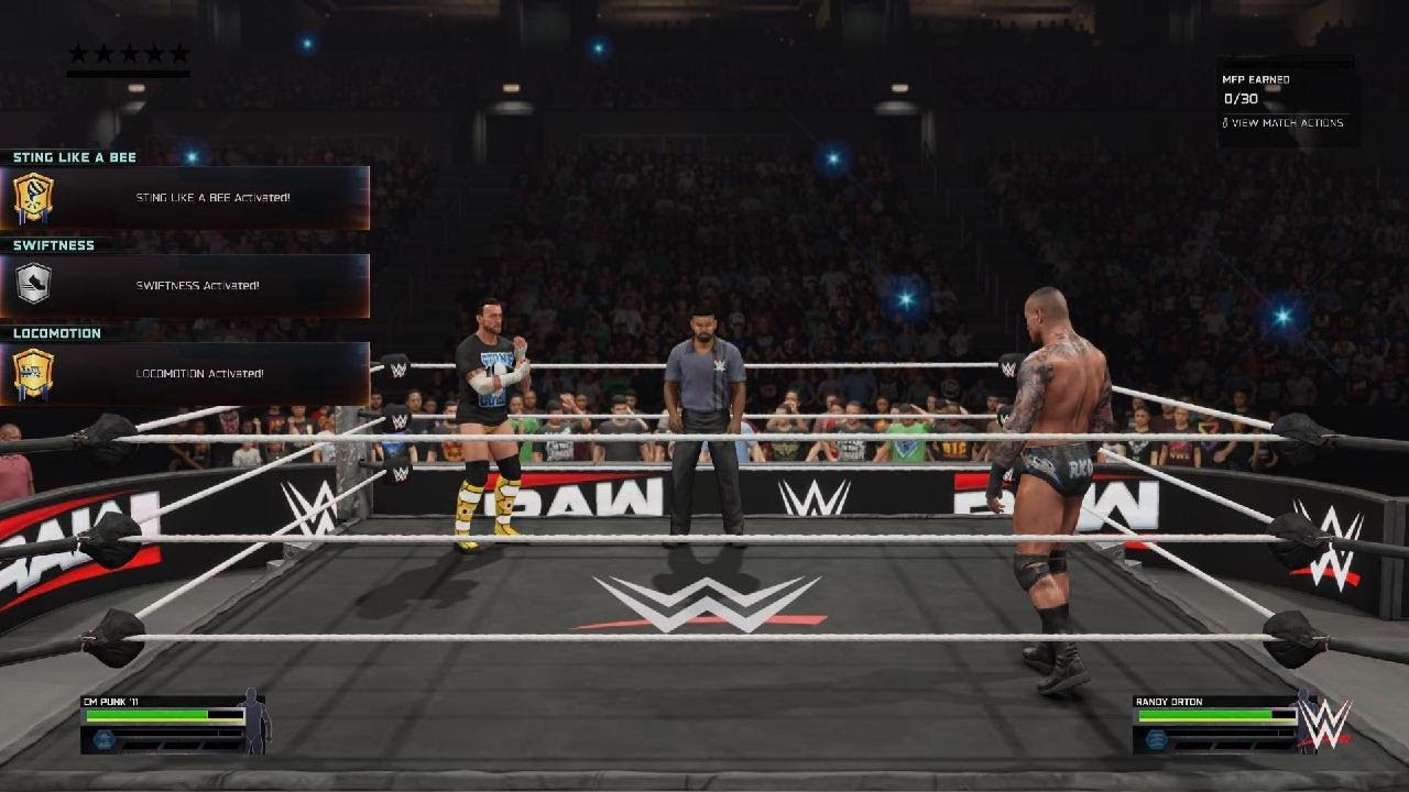 WWE 2K25 FALLS COUNT ANYWHERE!! CM PUNK 11 🆚  RANDY ORTON!!!