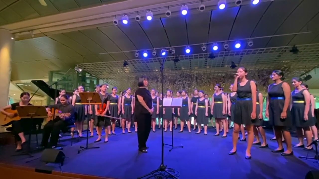 Cedar Girls' Choir Esplanade Concourse April 2024