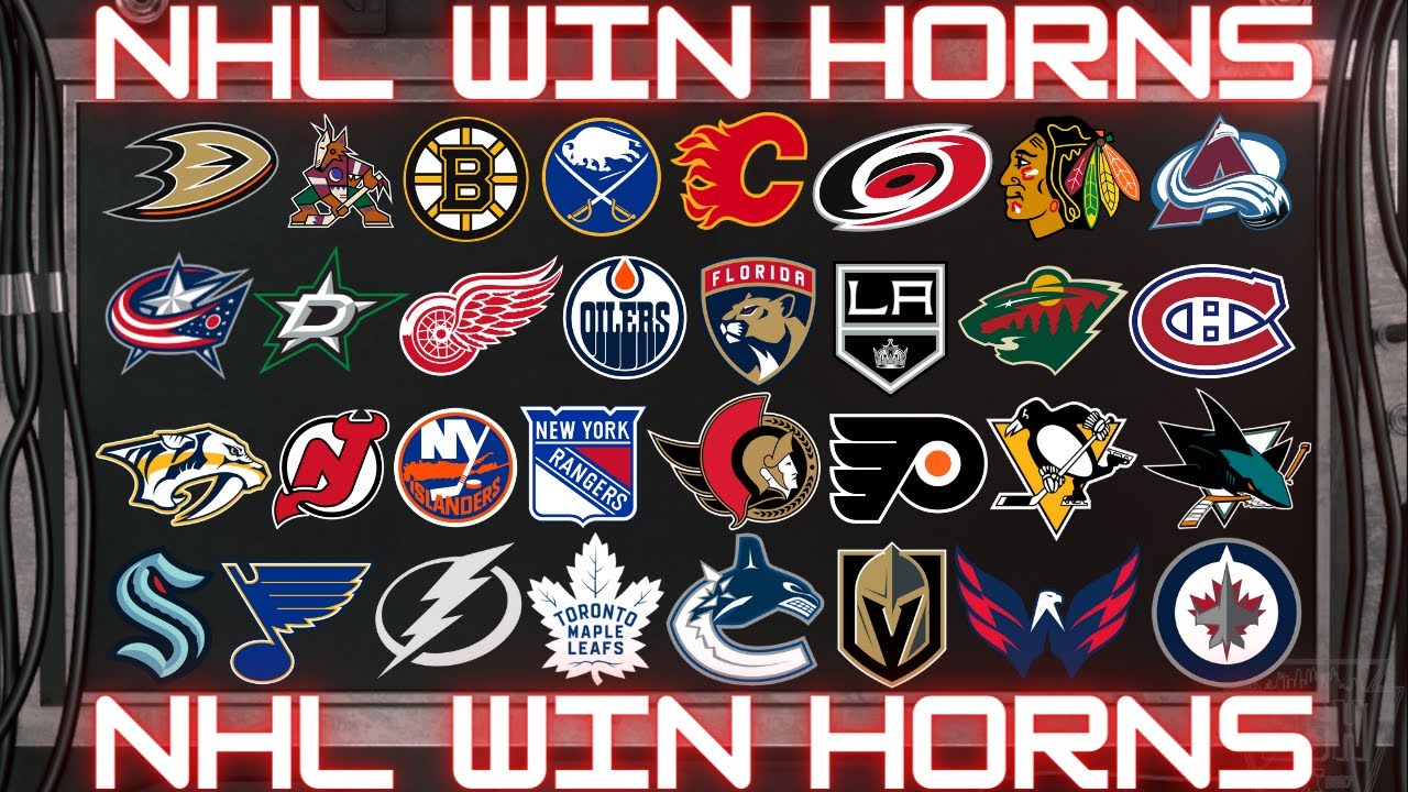 All 32 NHL Win Horns (2022)