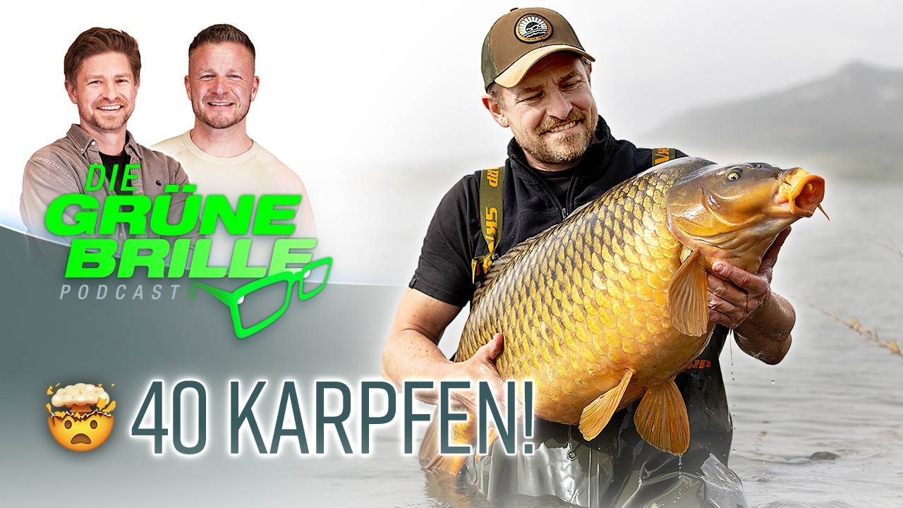 Fetter Saisonstart und die Frage: Darf man Gro&szlig;karpfen besetzen? I Der Gr&uuml;ne Brille Podcast #3