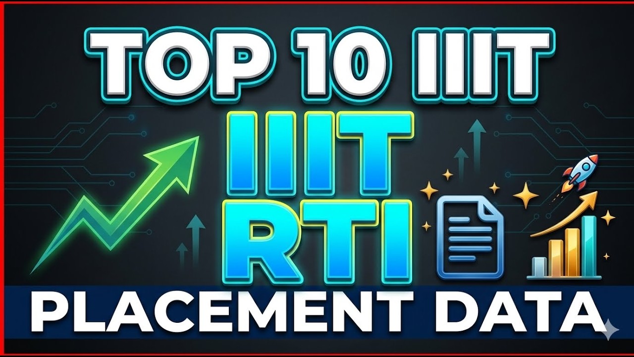 Top 10 IIIT RTI Placement Report 2026 | Real Placement Data Exposed