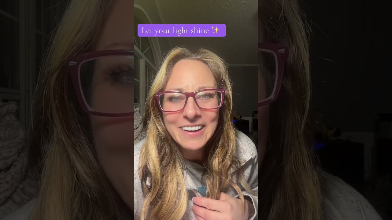 Let your light shine ✨ so before men 💕❤️💕