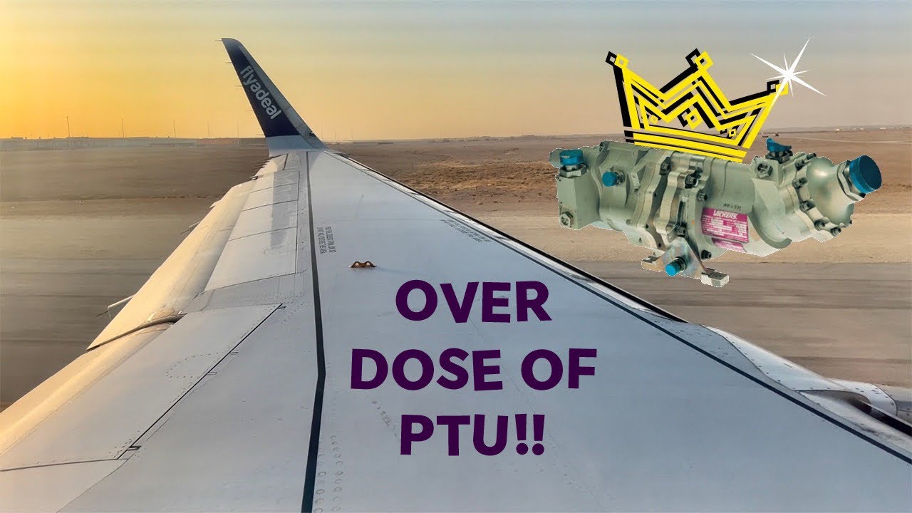 The Best video for A320 PTU sound!!