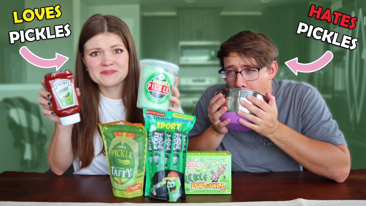 Trying Every Pickle Flavored Snack!