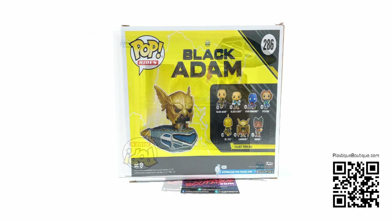 FUNKO POP RIDES DC BLACK ADAM: HAWKMAN IN CRUISER
