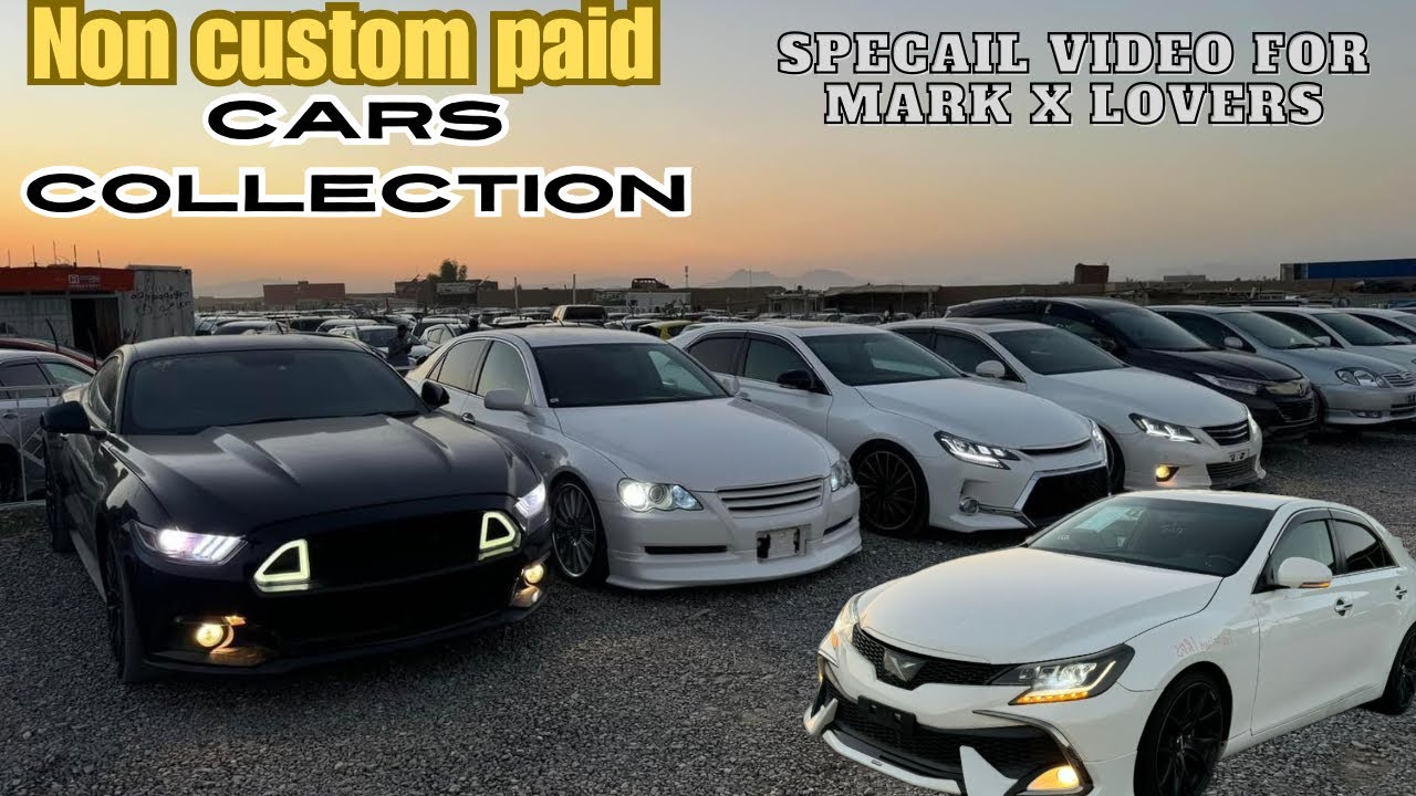 Non custom Toyota Mark X 2.5 (2019) the one and only | fresh imported from Japan | NCP cars Quetta