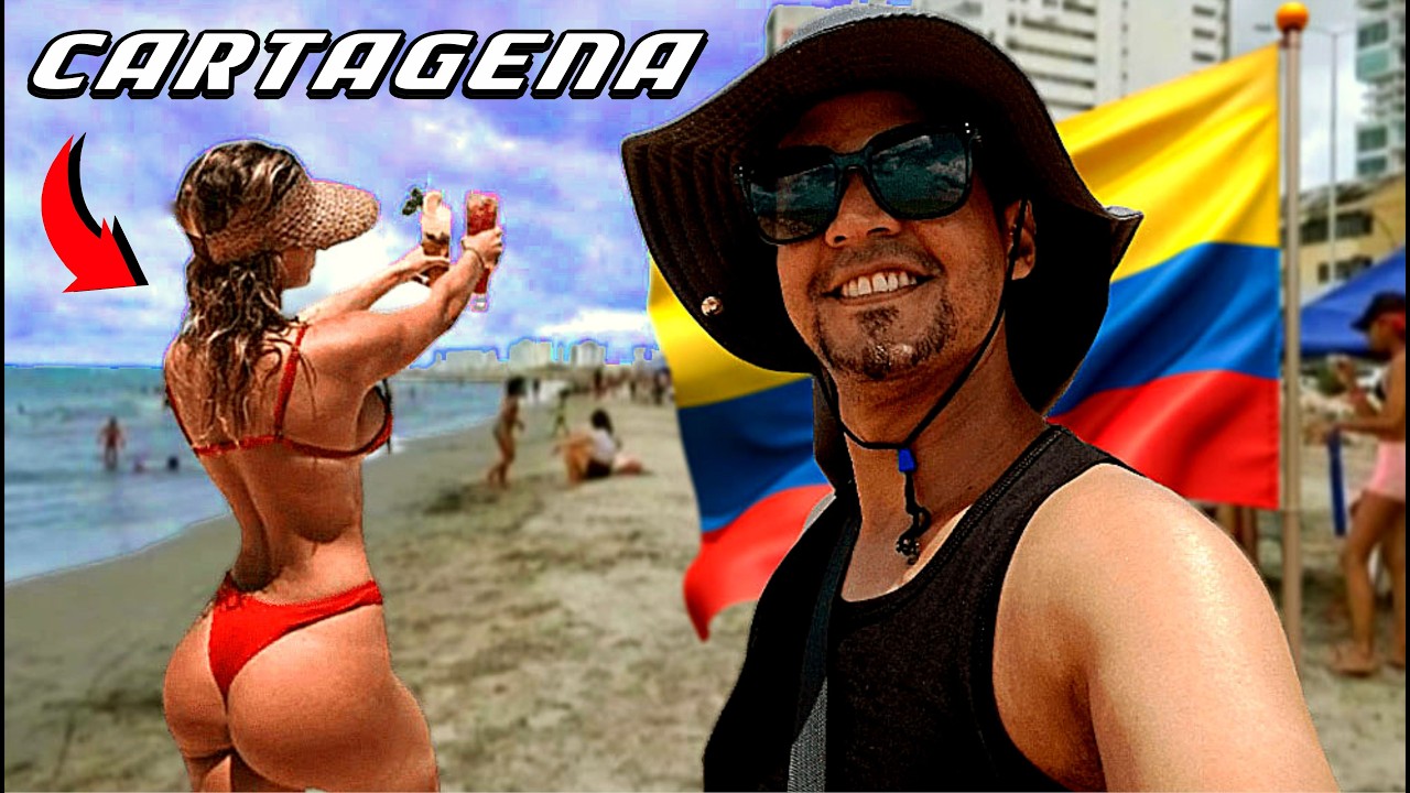 ESTO Cuesta VISITAR la PLAYA Más BARATA de CARTAGENA - COLOMBIA 🇨🇴 MARBELLA ¿ Vale la Pena ?