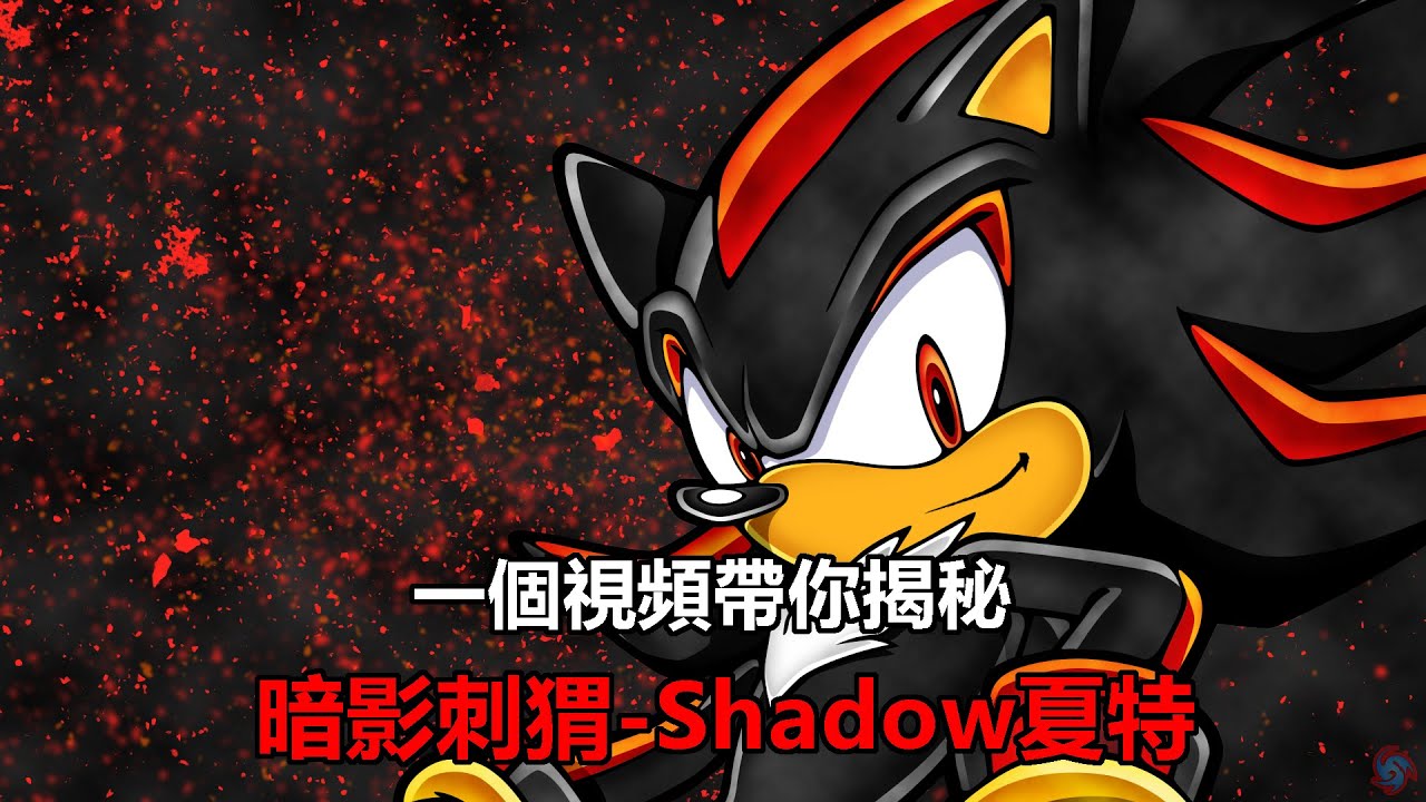 【音速百科】Shadow夏特曾經有為了一位女孩流淚！？原來他的年齡是XX！？ 帶你了解這位酷男-夏特