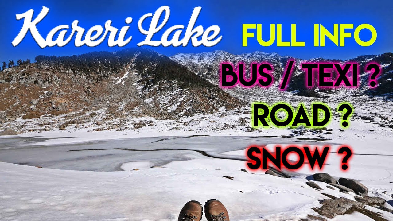 Kareri lake dharamshala❤️ kareri lake winter