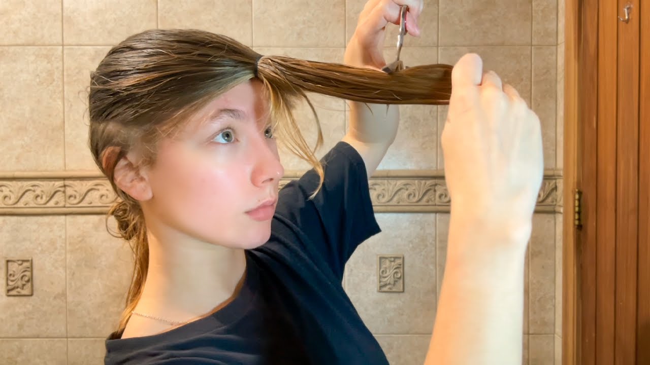 cortando o cabelo em casa
