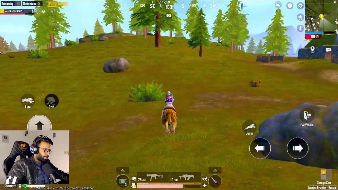 🥵NEW BEST THEME GAMEPLAY | AHMAD GAMING🔥 Pubg mobile  🔥🔥 AJ HOGA MOOOT KA NANGA NACH!😂😂| LIVE !