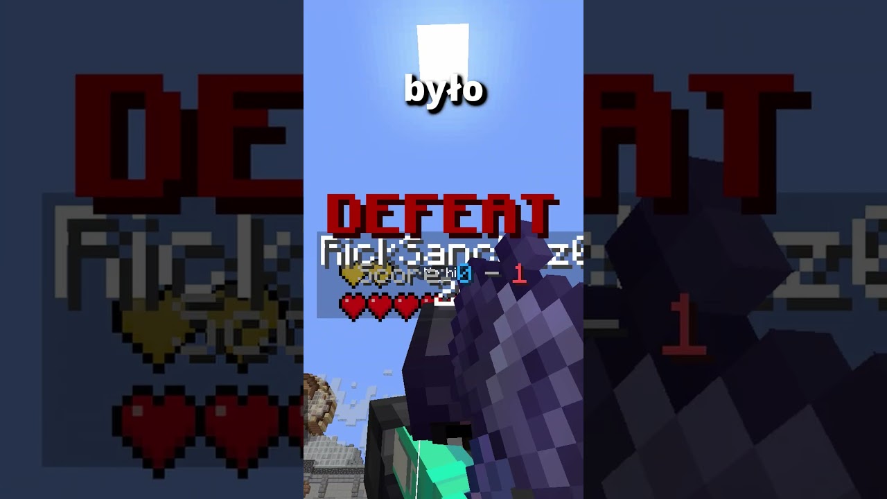 Moje początki z Mace PVP  #minecraft #polska