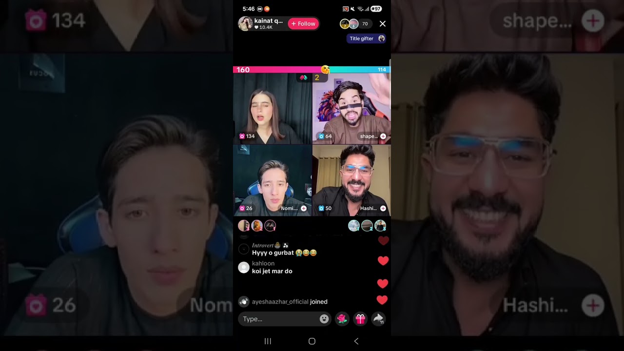 kainat qureshi tik tok live match today 09 03 2026
