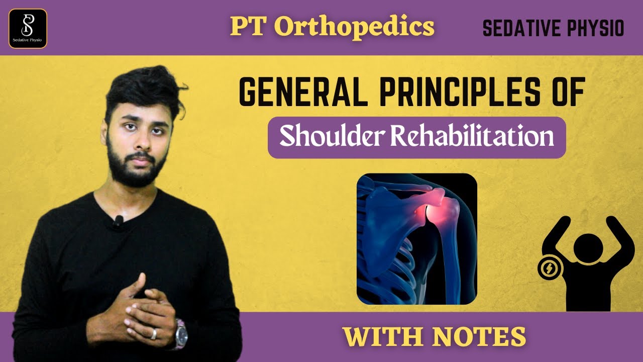 Shoulder Rehabilitation Principles | Shoulder Injury Recovery | Sedative Physio
