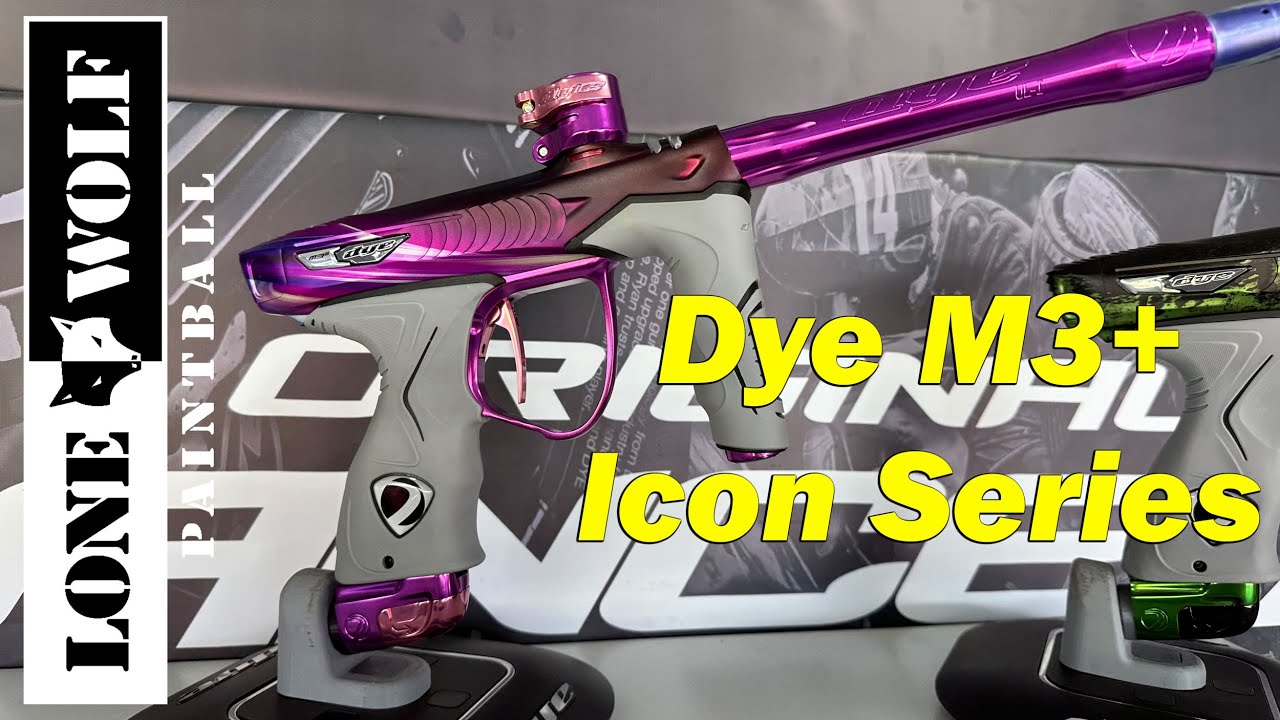 Dye M3+ Icon Series Paintball Gun | 2023 NXL World Cup | Lone Wolf Paintball