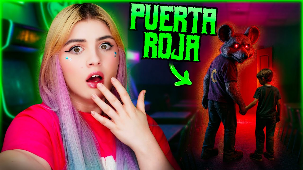 🟢 CAPTE al RATÓN de CHUCK E CHEESE LLEVÁNDOSE a un NIÑO a la PUERTA ROJA!! 😱🧀😈