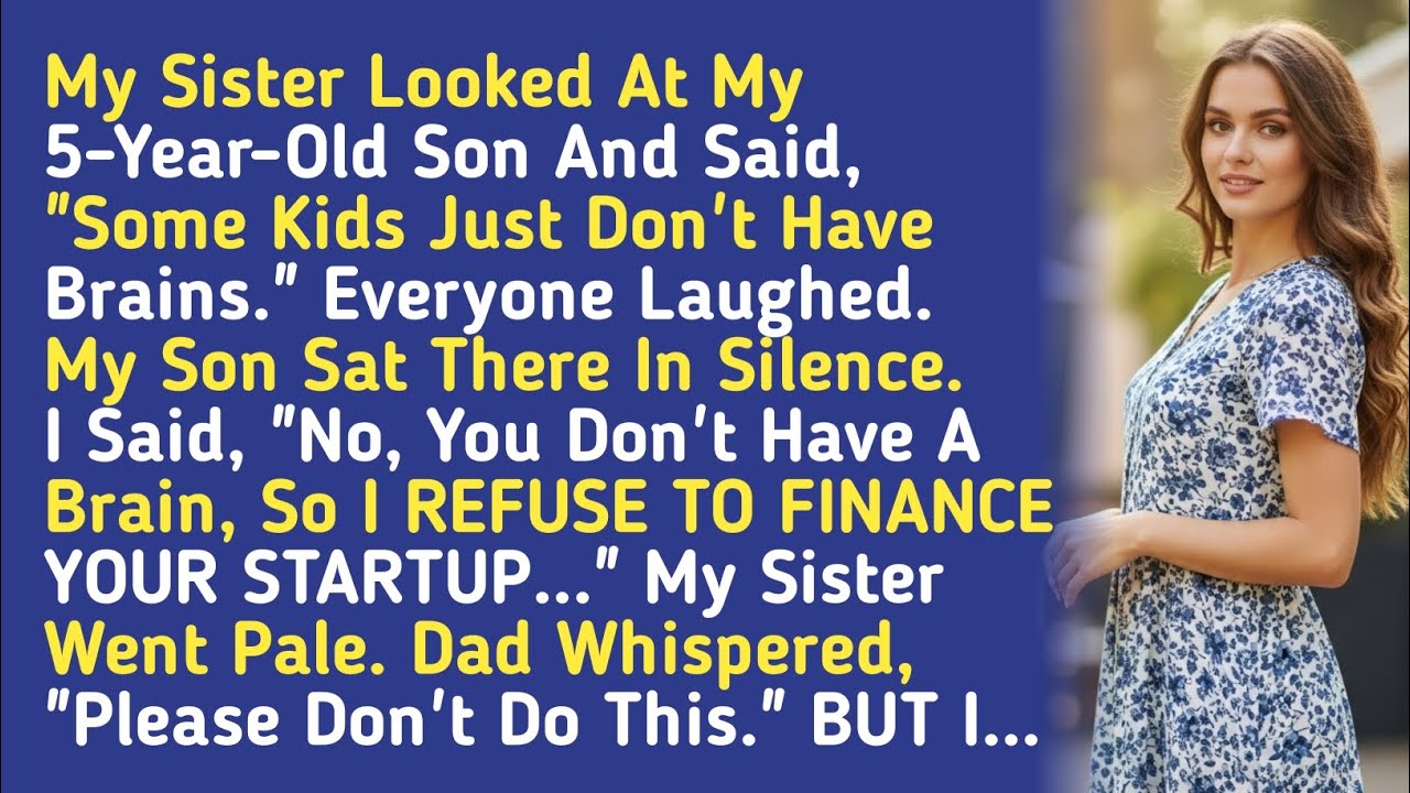 My Sister Looked At My 5-Year-Old Son And Said, 